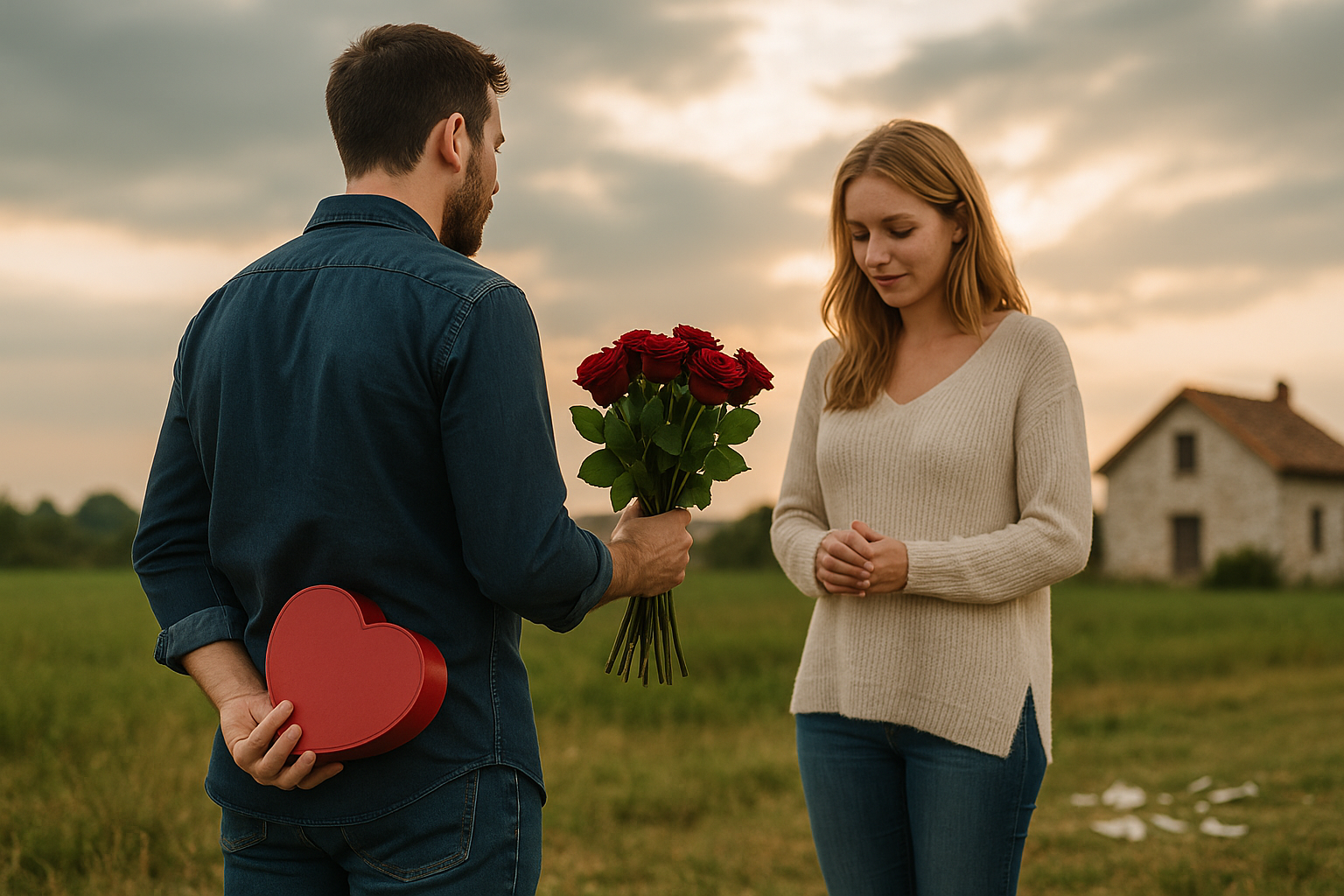 Taktiken von Narzissten nach Trennung - Symbolbild Love Bombing